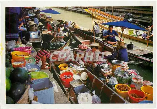 Cartes postales Rajburi Province Damnernsaduak Thailand