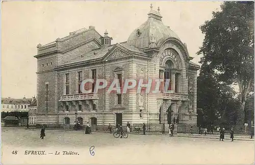 Cartes postales Evreux Le Theatre