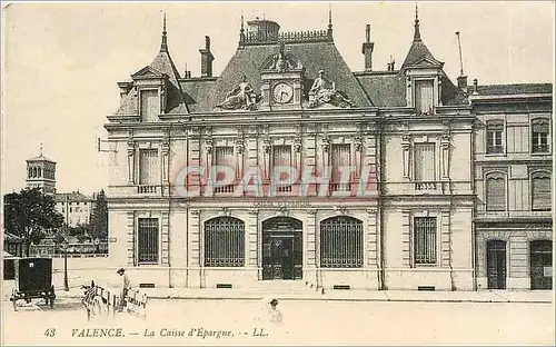 Cartes postales Valence La Caisse d'Epargne