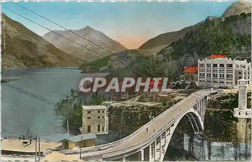 Cartes postales moderne Barrage du Sautet Les usines