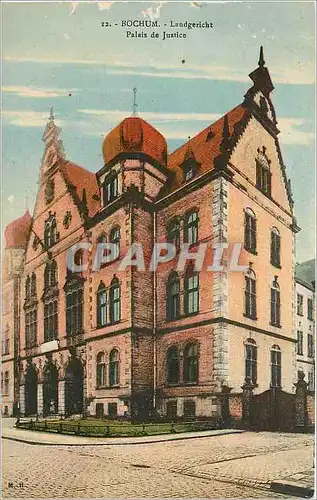 Cartes postales Bochum Landgericht Palais de Justice