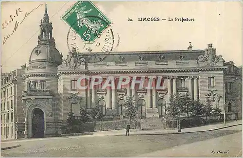 Cartes postales Limoges La Prefecture