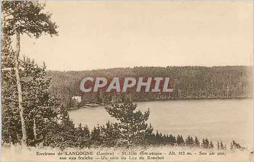 Cartes postales Environs de Langogne Lozere Station climatique