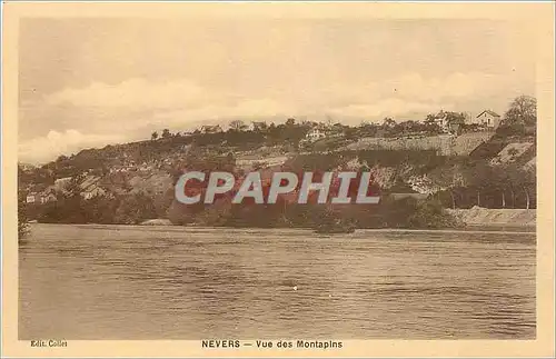 Cartes postales Nevers Vue des Montapins