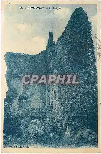 Cartes postales DOMFRONT Le donjon