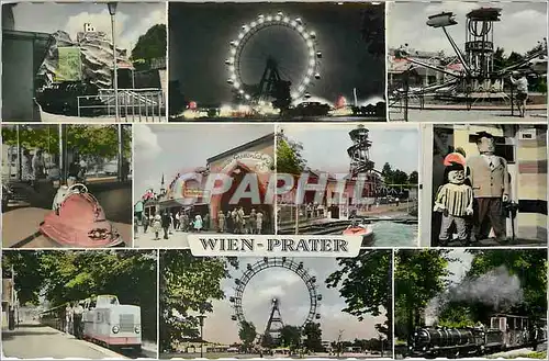 Cartes postales moderne WIEN-PRATER Train