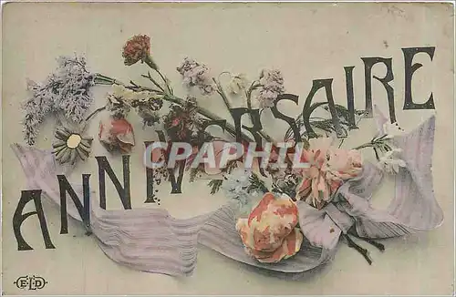 Cartes postales Voeux  Fleurs