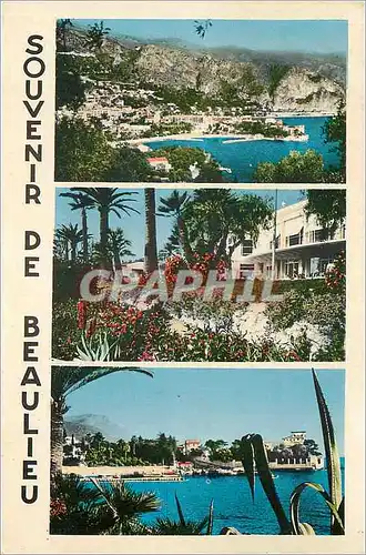 Cartes postales SOUVENIR DE BEAULIEU