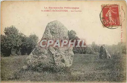 Cartes postales St Andre d'Echauffour Les Croutes