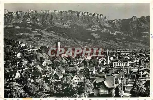 Cartes postales Buchs SG Schweiz mit den Kreuzbergen