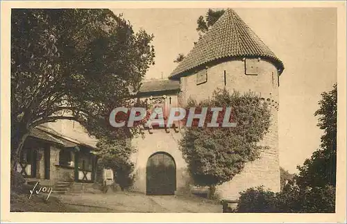Cartes postales Le Chateau du Haut Koenigsbourg Haut Rhin Entree principale