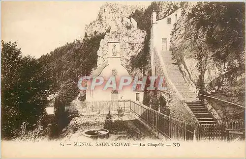 Cartes postales Mende Saint Privat La Chapelle