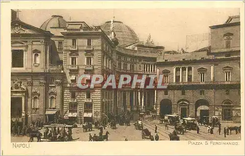 Cartes postales NAPOLI PLAZZA S. FERDINANDO