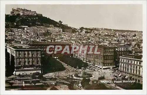 Cartes postales NAPOLI Plazza Municiplo