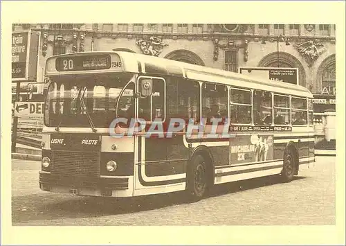 Cartes postales moderne 1976 Autobus moderne Standard type confort de la RATP