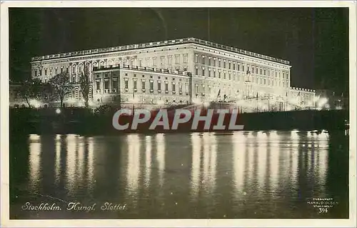 Cartes postales Stockholm Kungl Slottet