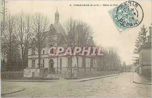 Cartes postales L'Isle Adam S et O Hotel de Ville