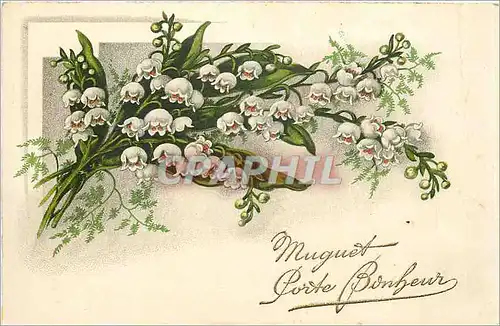 Cartes postales Muquet Porte Bonheur