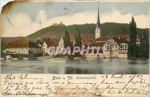 Cartes postales Stein a Rh Schafihausen