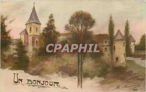 Cartes postales Un Bonjour