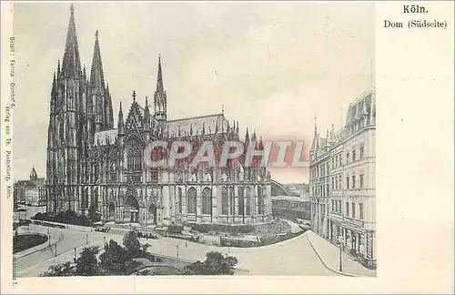 Cartes postales Koln Dom Sudseite