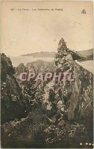 Cartes postales La Corse - Les Calanches de Piana