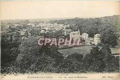 Cartes postales Bagnoles-de-l'Orne Vue sur Tesse-la-Madeleine