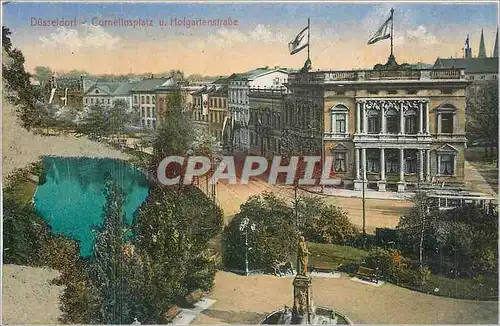 Cartes postales Dusseldorf Cornellusplatz U Holgartenstrabe