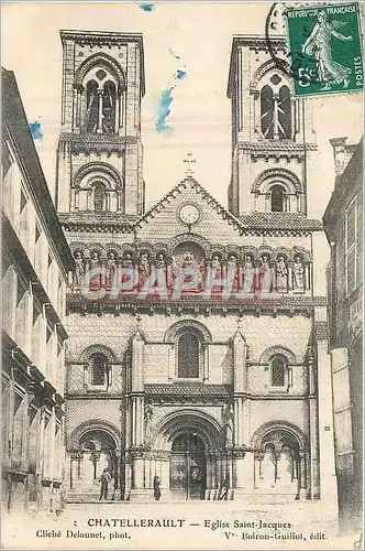 Cartes postales Chatellerault Eglise Saint Jacques