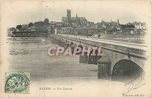 Cartes postales Nevers Vue Generale