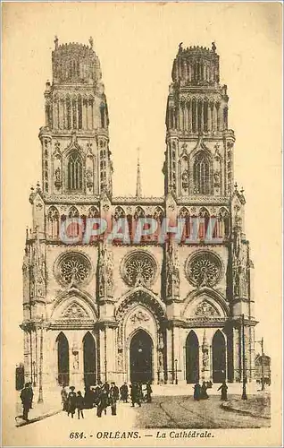 Cartes postales Orleans La Cathedrale