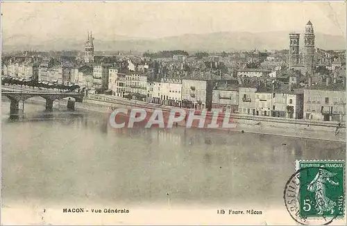 Cartes postales Macon Vue Generale