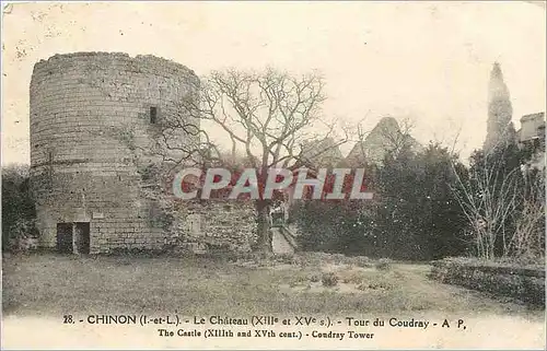 Cartes postales Le Ch�teau - Tour du Coudray