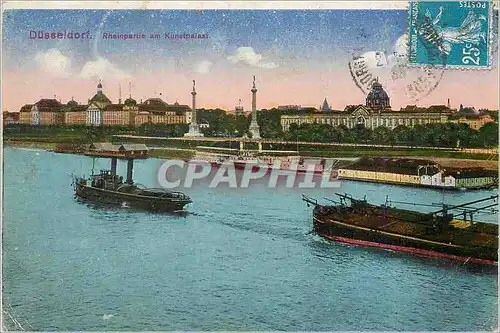 Cartes postales Dusseldorf Bateaux