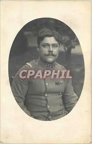 CARTE PHOTO Soldat Militaria (23 sur le col)