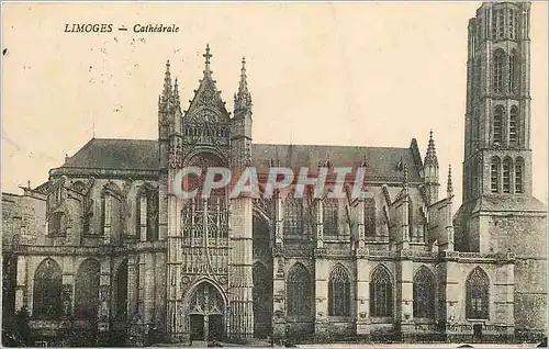 Cartes postales Limoges Cathedrale