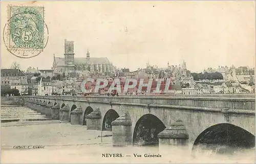 Cartes postales Nevers Vue Generale