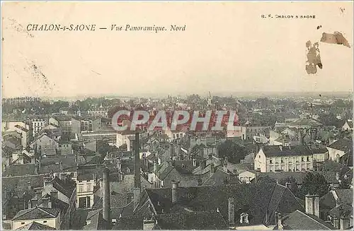 Cartes postales Chalon sur Saone Vue Panoramique Nord