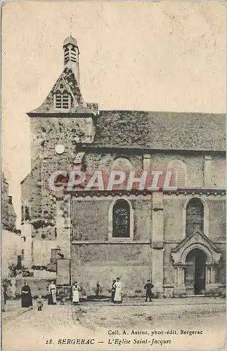 Cartes postales Bergerac L'Eglise Saint Jacques