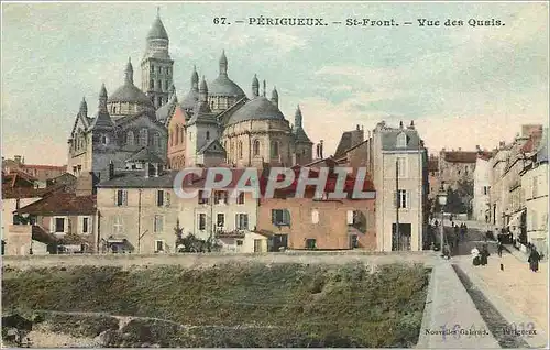 Cartes postales Perigueux St Front Vue des Quais