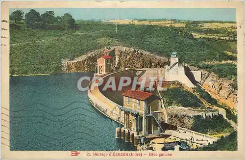 Cartes postales Barrage d'Eguzon Rive gauche