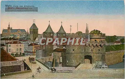 Cartes postales Metz Porte des Allemands