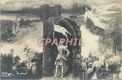 Cartes postales Jeanne d'Arc