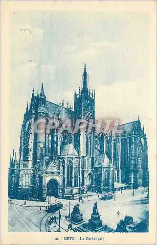 Cartes postales Metz La Cathedrale