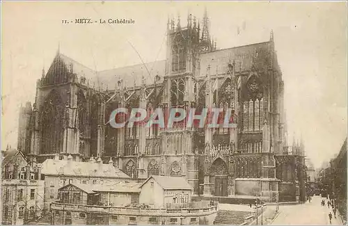 Cartes postales Metz La Cathedrale