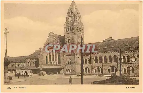 Cartes postales Metz La Gare