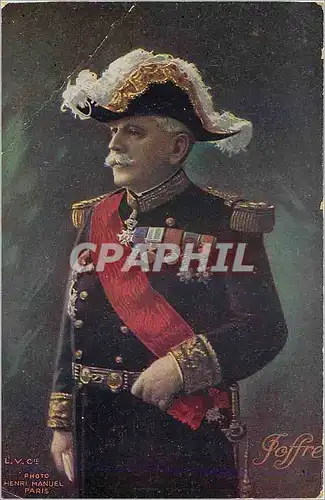 Cartes postales Joffre Militaria