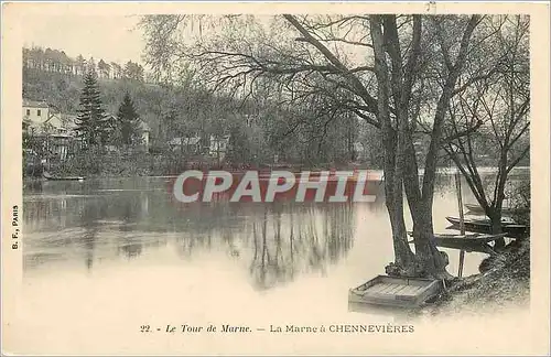 Cartes postales Le Tour de Marne La Marne a Chennevieres