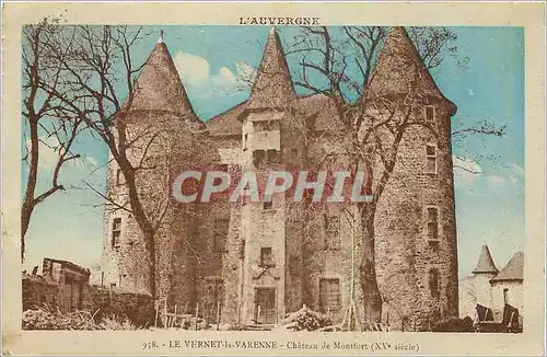 Cartes postales le Vernet la varenne Cheau de Montfort