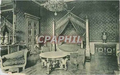 Cartes postales Compiegne Le chateau chambre a coucher de napoleon 1er